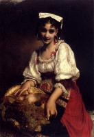 Piot, Etienne Adolphe - An Italian Beauty